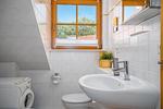 Waschbecken und Wachmaschine - Reihenhaus 6 - Delfin - Top-Hundeurlaub
