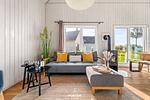 Wohnzimmer - Ferienhaus Olpi Olpenitz - Top-Hundeurlaub