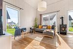 Wohnzimmer - Ferienhaus Olpi Olpenitz - Top-Hundeurlaub