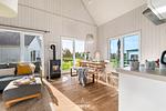 Wohnzimmer - Ferienhaus Olpi Olpenitz - Top-Hundeurlaub
