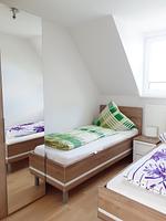 Schlafzimmer - Haus Vincent, Whg. 1 - Top-Hundeurlaub