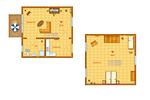 Grundriss - Haus Vincent, Whg. 7 - Top-Hundeurlaub