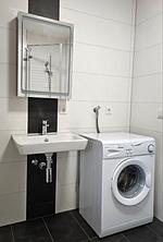 Badezimmer - Ferienwohnung Holiday Home 11 - Top-Hundeurlaub
