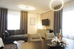 Wohnzimmer - Ferienwohnung Holiday Home 11 - Top-Hundeurlaub