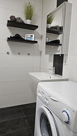 Badezimmer - Ferienwohnung Holiday Home 11 - Top-Hundeurlaub