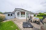 Terrasse - Ferienhaus "Wattkrabbe" Mellumplate 09 - Top-Hundeurlaub