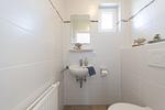 Badezimmer - Ferienhaus "Wattkrabbe" Mellumplate 09 - Top-Hundeurlaub