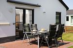 Terrasse - Ferienhaus "Möwennest" Mellumplate 02 - Top-Hundeurlaub