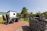 Garten - Ferienhaus "Möwennest" Mellumplate 02 - Top-Hundeurlaub