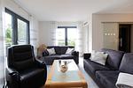 Wohnzimmer - Ferienhaus "Möwennest" Mellumplate 02 - Top-Hundeurlaub