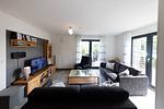 Wohnzimmer - Ferienhaus "Möwennest" Mellumplate 02 - Top-Hundeurlaub
