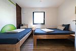 Schlafzimmer - Ferienhaus "Möwennest" Mellumplate 02 - Top-Hundeurlaub