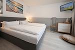 Schlafzimmer - Wohnung Strand - Top-Hundeurlaub