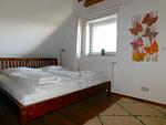 Schlafzimmer - Künstlerhaus Vossen - Top-Hundeurlaub