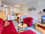 Wohnzimmer - Residenz am Balmer See, Whg. 48 - Top-Hundeurlaub