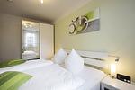 Schlafzimmer - Residenz am Balmer See, Whg. 57 - Top-Hundeurlaub
