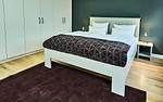 Schlafzimmer - Haus Fore - Appartement Jasmund - Top-Hundeurlaub