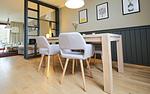 Küche / Küchenzeile - Haus Fore - Appartement Jasmund - Top-Hundeurlaub