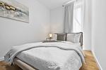 Schlafzimmer - Kurzzeitwohnung Strandsegler Heiligenhafen - Top-Hundeurlaub