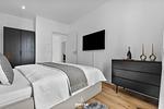 Schlafzimmer - Kurzzeitwohnung Strandsegler Heiligenhafen - Top-Hundeurlaub