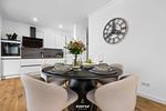 Küche / Küchenzeile - Kurzzeitwohnung Stadtwohnung Heiligenhafen - Top-Hundeurlaub