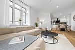 Wohnzimmer - Kurzzeitwohnung Stadtwohnung Heiligenhafen - Top-Hundeurlaub