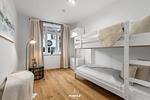 Schlafzimmer - Kurzzeitwohnung Stadtwohnung Heiligenhafen - Top-Hundeurlaub