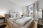 Schlafzimmer - Kurzzeitwohnung Stadtwohnung Heiligenhafen - Top-Hundeurlaub