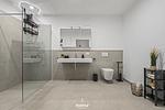 Badezimmer - Kurzzeitwohnung Stadtwohnung Heiligenhafen - Top-Hundeurlaub