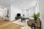 Wohnzimmer - Kurzzeitwohnung Stadtwohnung Heiligenhafen - Top-Hundeurlaub