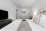 Schlafzimmer - Kurzzeitwohnung Stadtwohnung Heiligenhafen - Top-Hundeurlaub