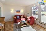 Wohnzimmer - Ferienwohnung Seestern - Top-Hundeurlaub