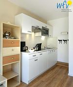 Küche / Küchenzeile - Ferienwohnung Seestern - Top-Hundeurlaub