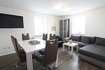Essbereich - Hafenloft Apartment 2 - Top-Hundeurlaub