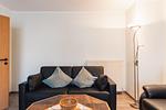 Wohnzimmer - Inselglück Apartment 1 - Top-Hundeurlaub