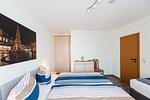 Schlafzimmer - Inselglück Apartment 1 - Top-Hundeurlaub