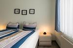 Schlafzimmer - Inselglück Apartment 3 - Top-Hundeurlaub