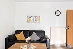 Wohnzimmer - Inselglück Apartment 3 - Top-Hundeurlaub