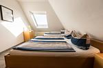 Schlafzimmer 1 - Inselglück Apartment 5 - Top-Hundeurlaub