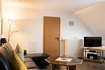 Wohnzimmer - Inselglück Apartment 5 - Top-Hundeurlaub