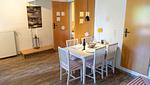 Essbereich - Marschblick Ferienwohnung im Landlust Osterwarf - Top-Hundeurlaub