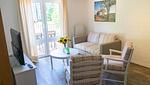 Wohnbereich - Marschblick Ferienwohnung im Landlust Osterwarf - Top-Hundeurlaub