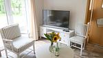 Wohn-/ Essbereich - Warfblick Ferienwohnung im Landlust Osterwarf - Top-Hundeurlaub