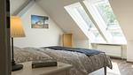 Schlafzimmer 1 - Warfblick Ferienwohnung im Landlust Osterwarf - Top-Hundeurlaub