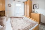 Schlafzimmer 1 - Mayglück Apartment 2 - Top-Hundeurlaub