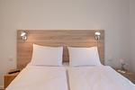 Schlafzimmer - Apartment Feenja 02 - Top-Hundeurlaub