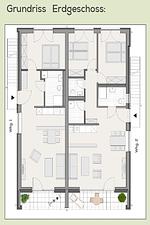 Grundriss - Apartment Feenja 02 - Top-Hundeurlaub