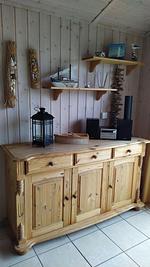 Wohnzimmer - Seeschwalbe 56 - Top-Hundeurlaub
