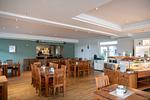 Frühstücksrestaurant im Aparthotel - Schneeeule 201 - Top-Hundeurlaub