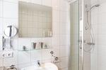 Badezimmer in der Wohnung Jungnamen Sand 01 - Haus Jungnamen Sand Whg. 1 - Top-Hundeurlaub